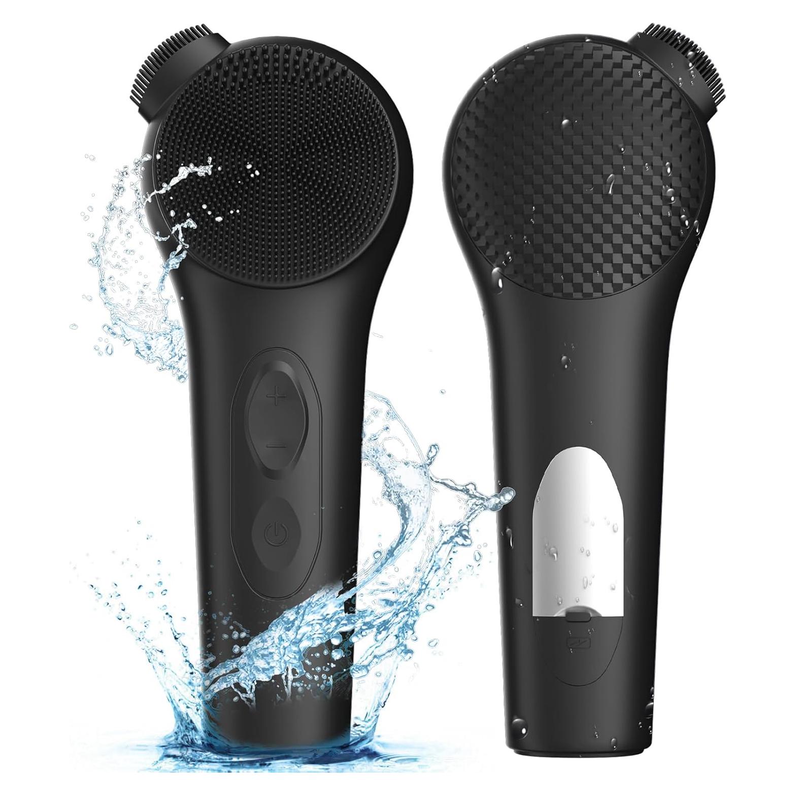 Exfoliador Facial de Silicona ADINC Recargable Impermeable 5 Modos