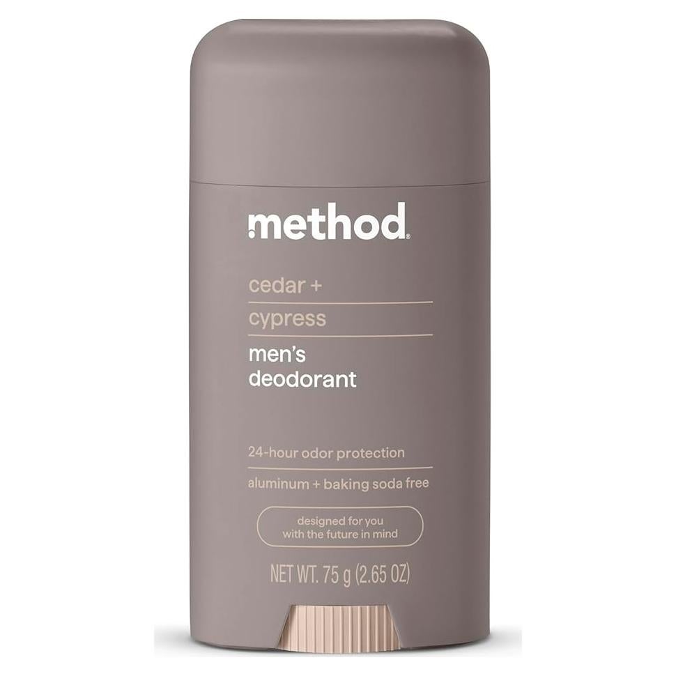 Desodorante Method 75 g Cedro + Ciprés Sin Aluminio 24h