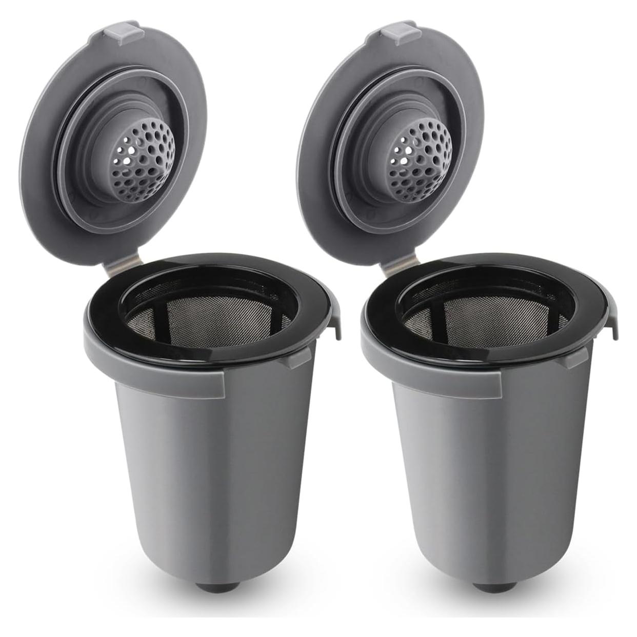 Taza de Filtro Reutilizable FOTRIC para Cuisinart - 2 Paquete