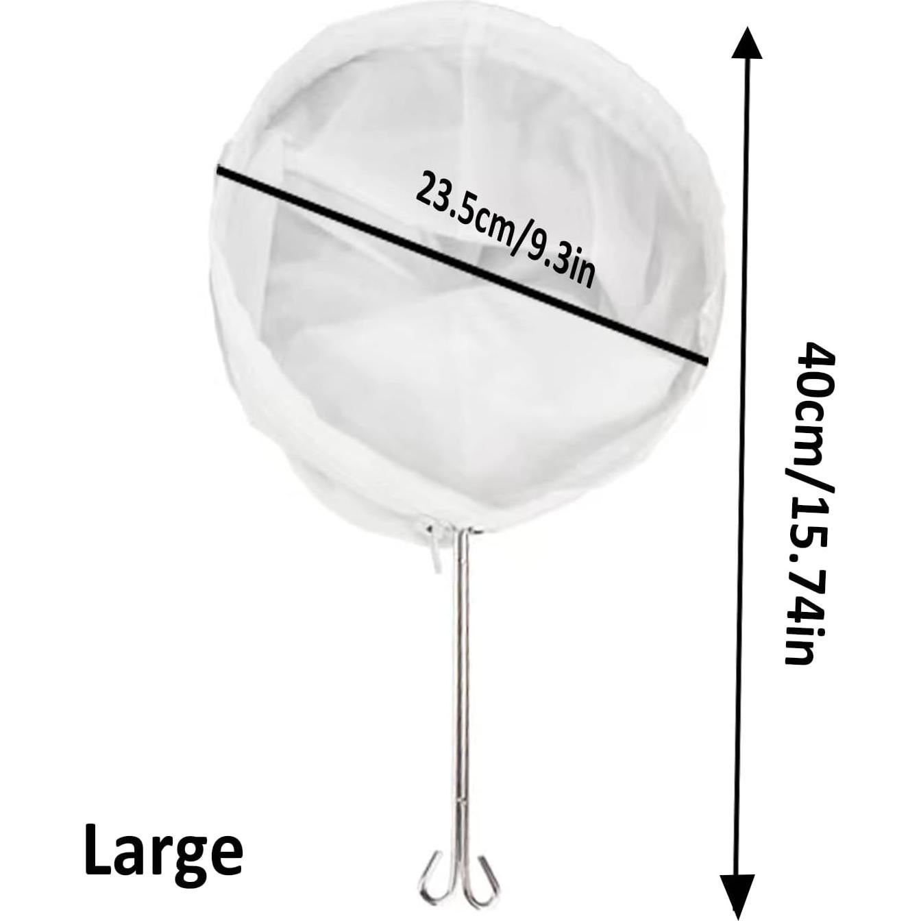 Bolsas Reutilizables para Leche de Nueces IKJNMLP - Malla Ultra Fina