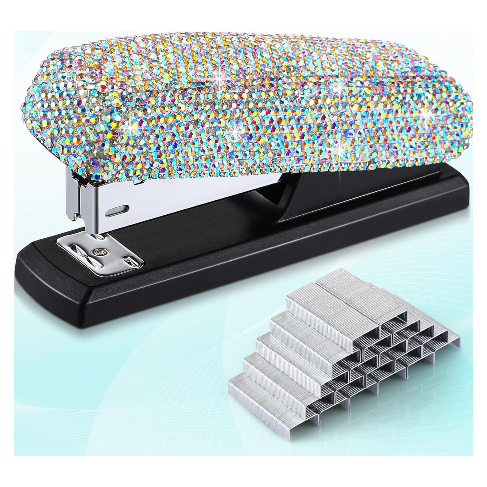 Grapadora de Cristal Yexiya Ab Color para Escritorio 20 Hojas