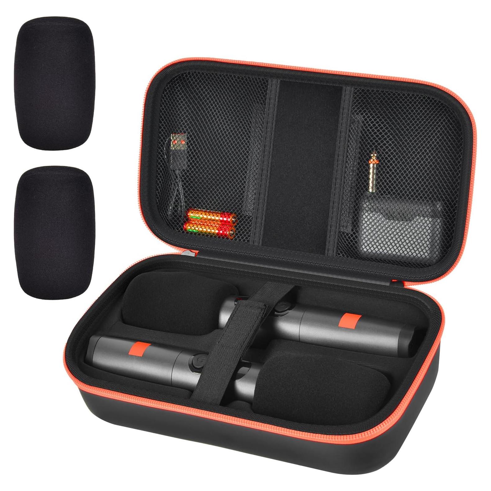Estuche Inalámbrico para Micrófonos JBL PartyBox - Negro