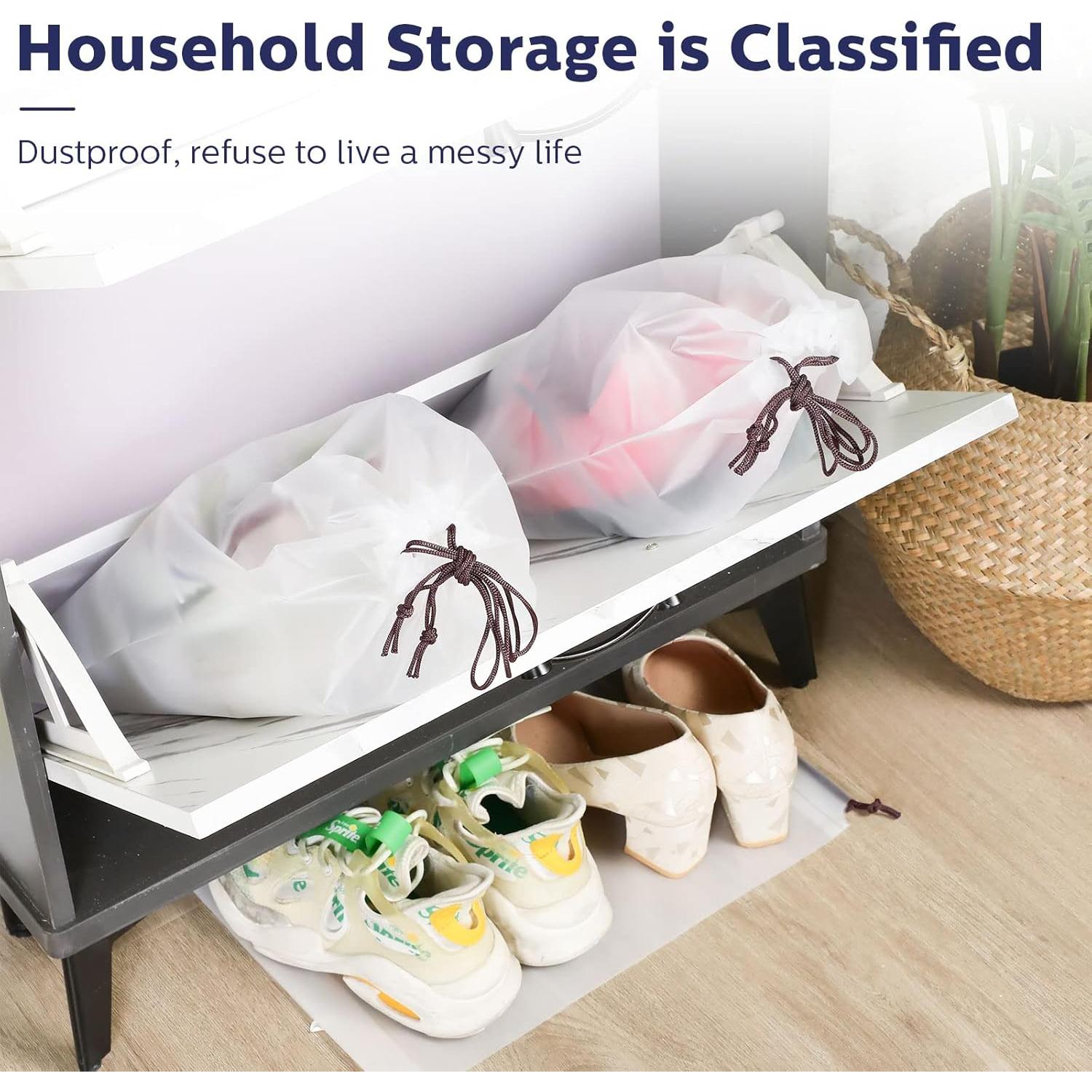 Bolsas Translucidas para Zapatos Shappy 50 Pcs 30x40 cm