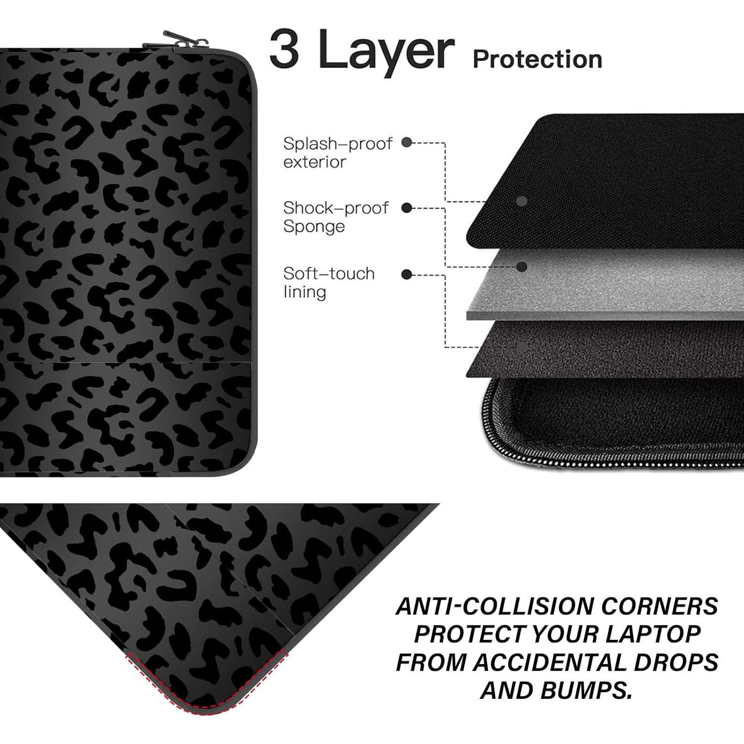 Bolsa para Laptop 15.6-16" GABraden Negra, Impermeable