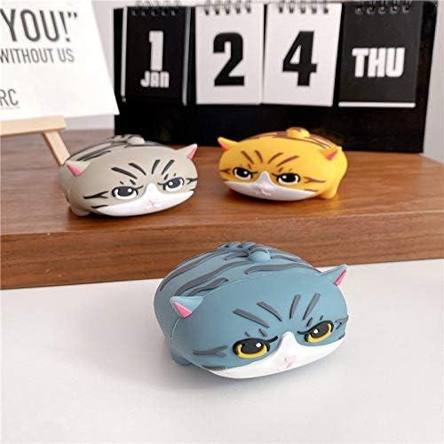 Funda de Silicona para Airpods Pro LEWOTE Gato Azul