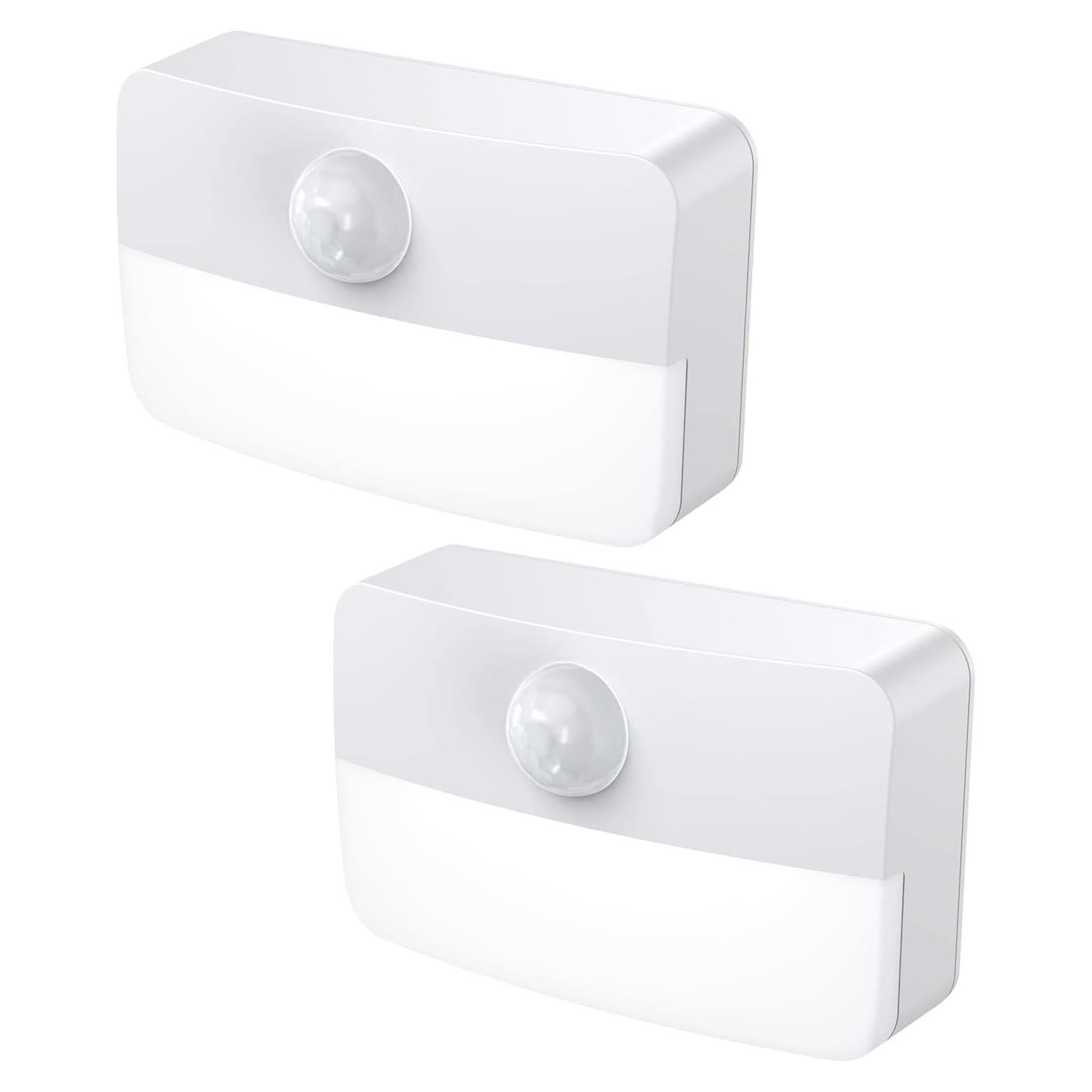 Luz Nocturna JXTZ 2PCS con Sensor de Movimiento Adhesiva