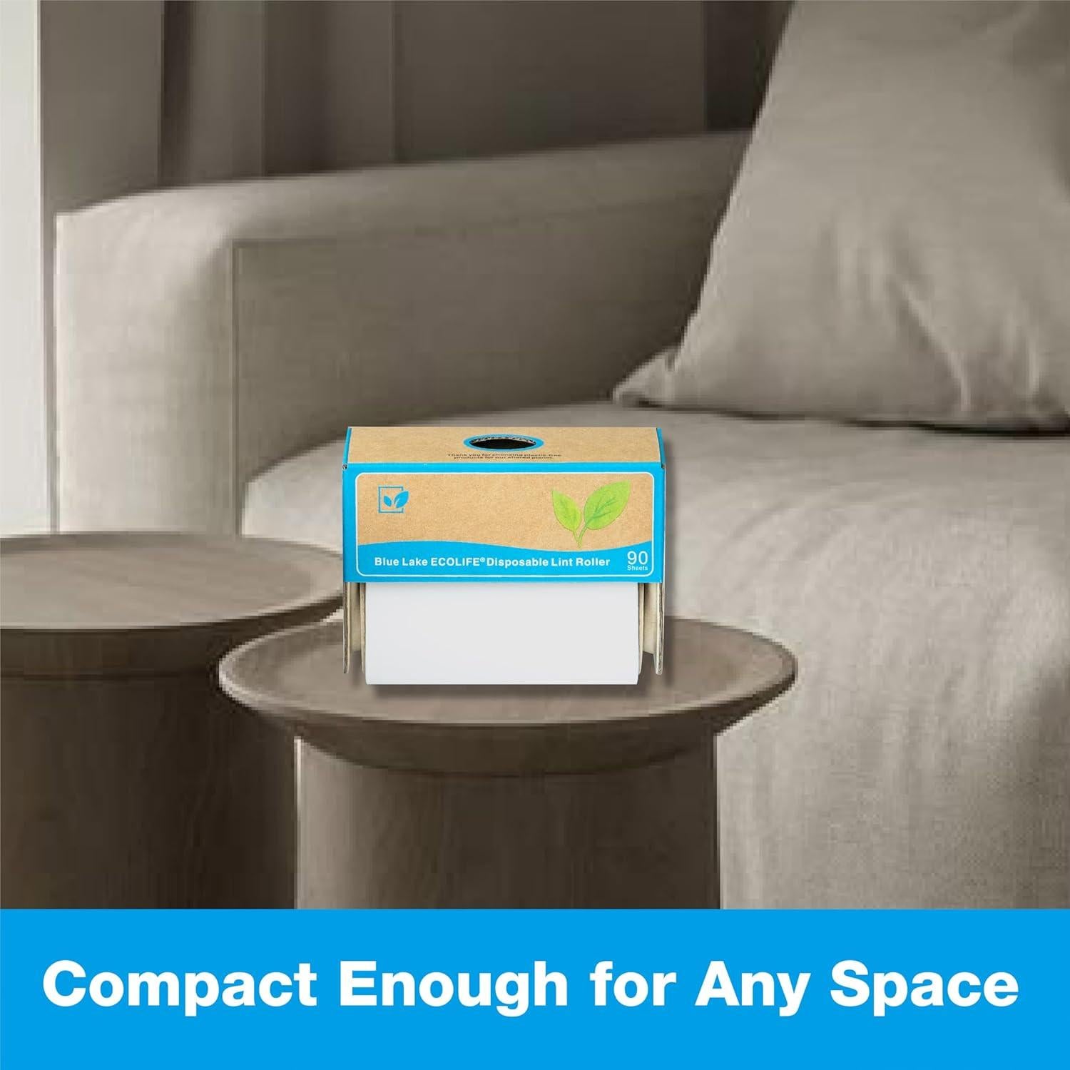 Rodillo Quitapelusas Ecológico Blue Lake ECOLIFE - 360 Hojas