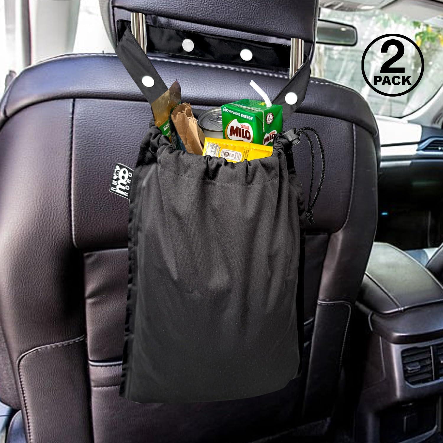 Conjunto de 2 bolsas de basura para coche RMMOORORO impermeables