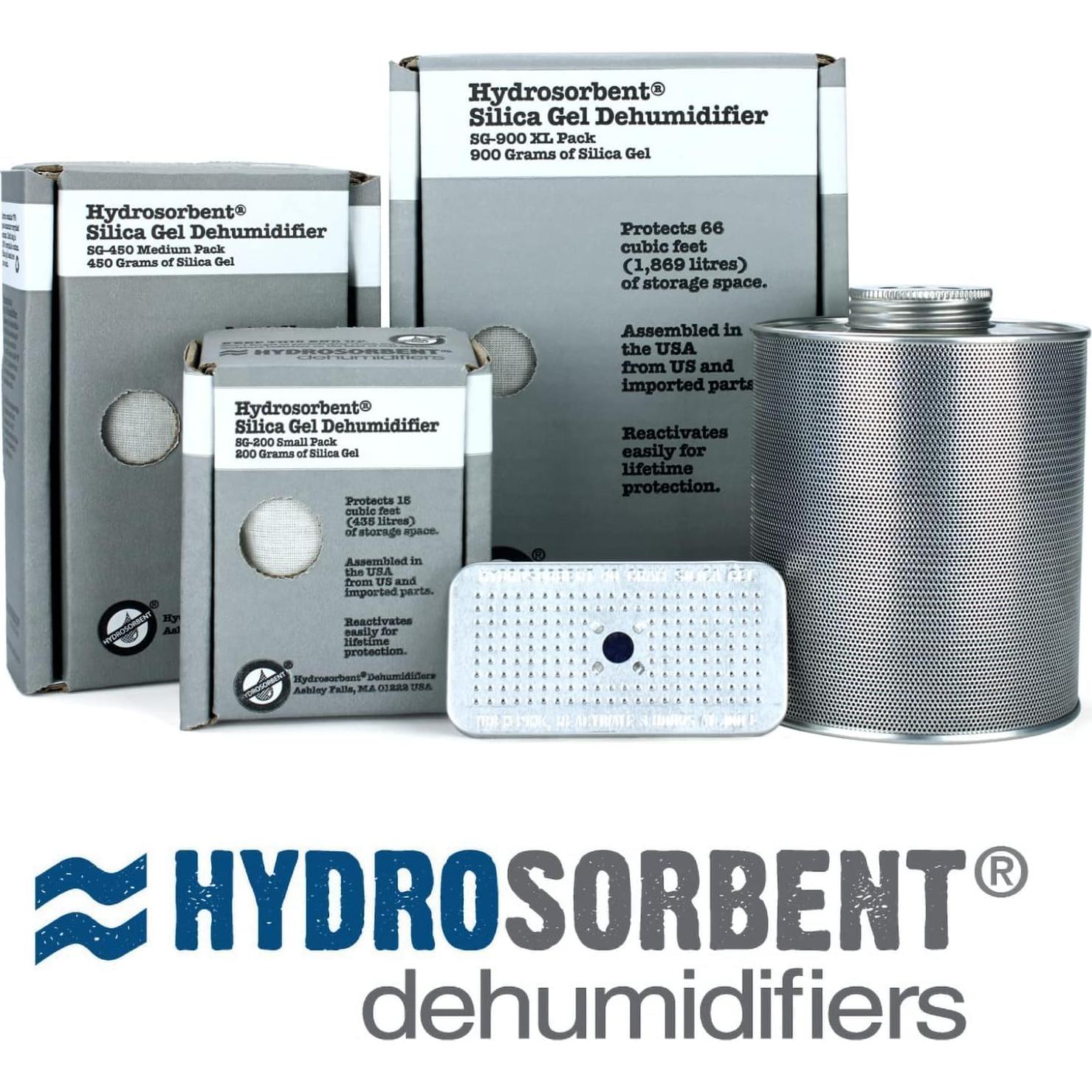 Deshumidificador de Gel de Sílice Hydrosorbent OSG-40 40g Naranja