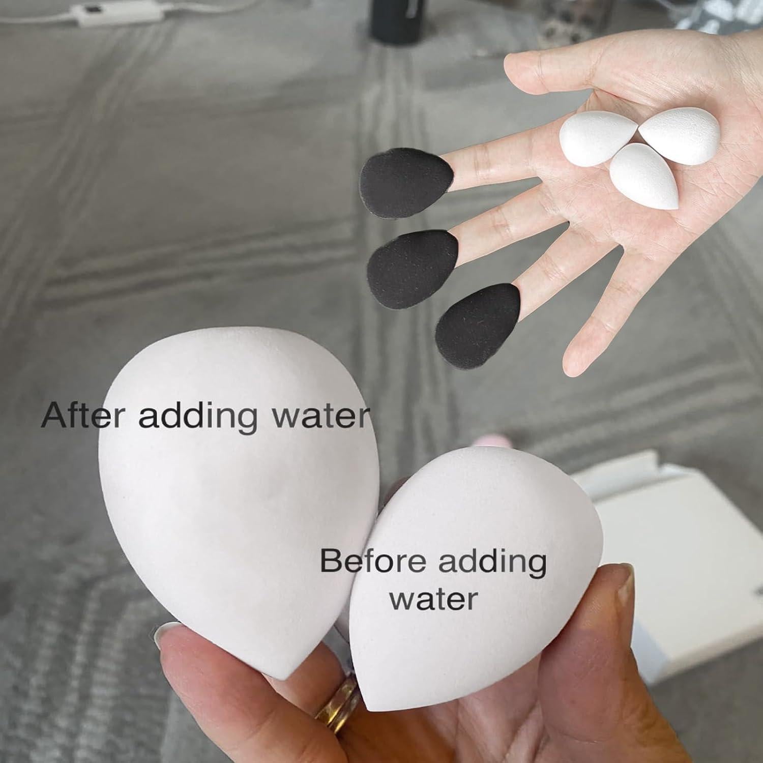 Juego de Esponjas de Maquillaje 14 Pcs ElegGlo Multicolores