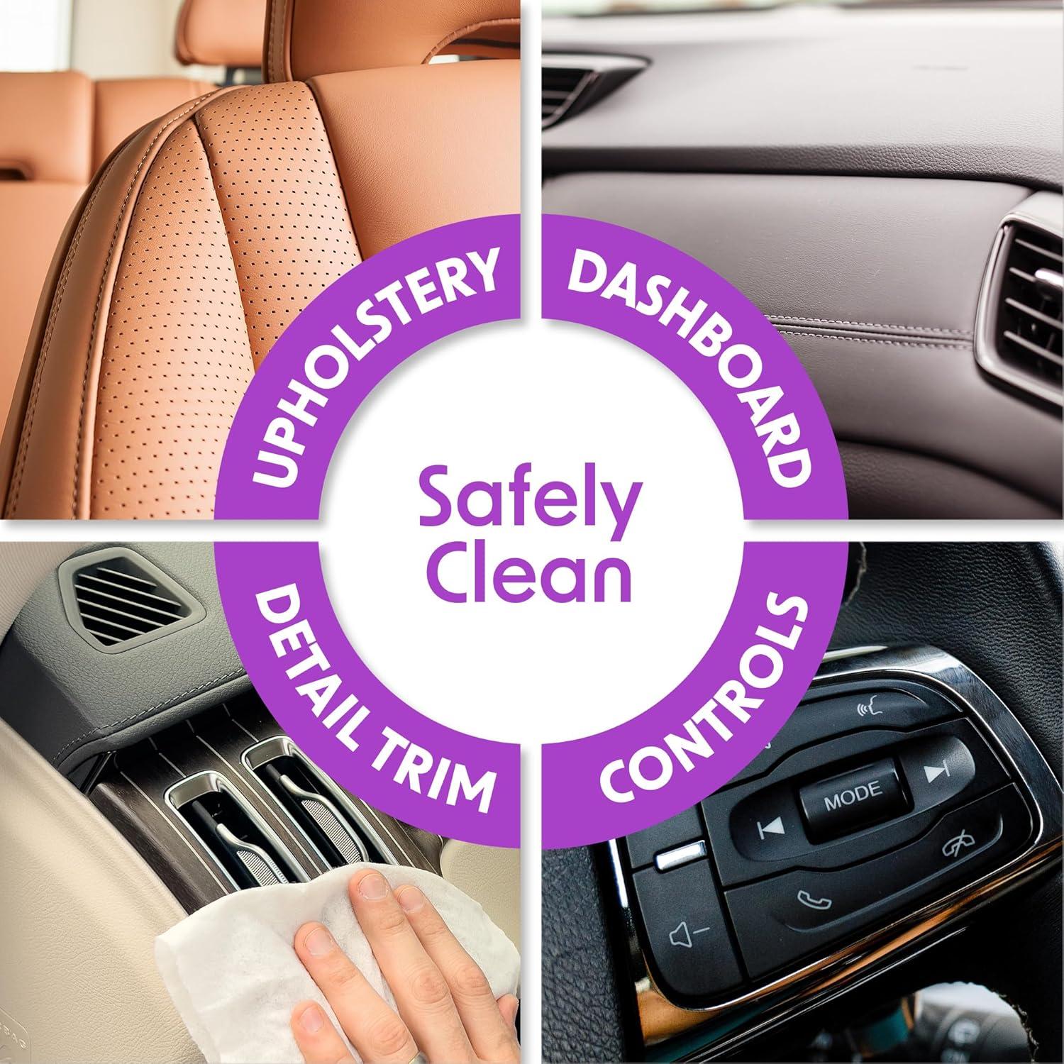 Toallitas de Limpieza para Interiores de Auto Wipex 40Ct