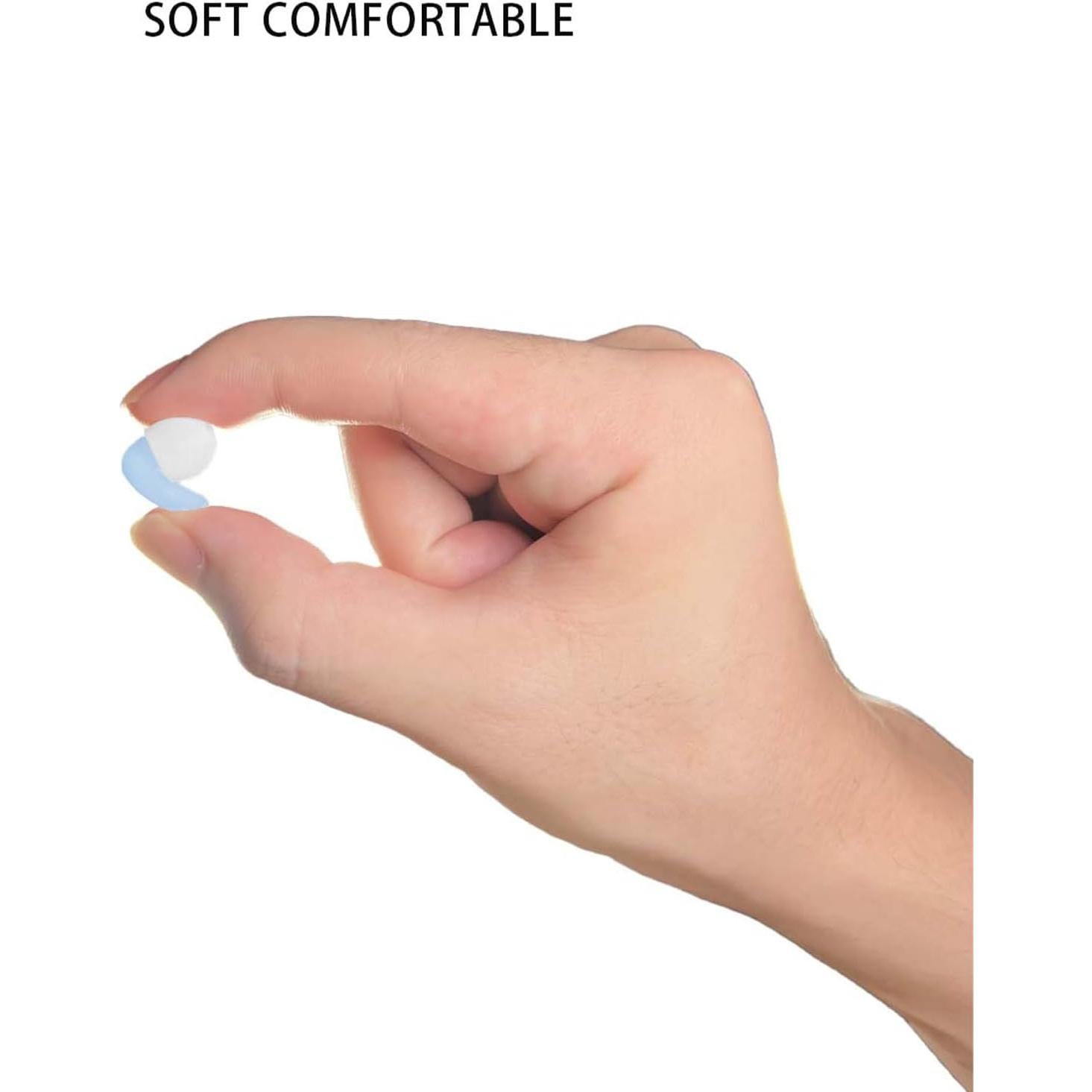 Tapones de Silicona ORANDNOT para Reducción de Ruido NRR 33dB