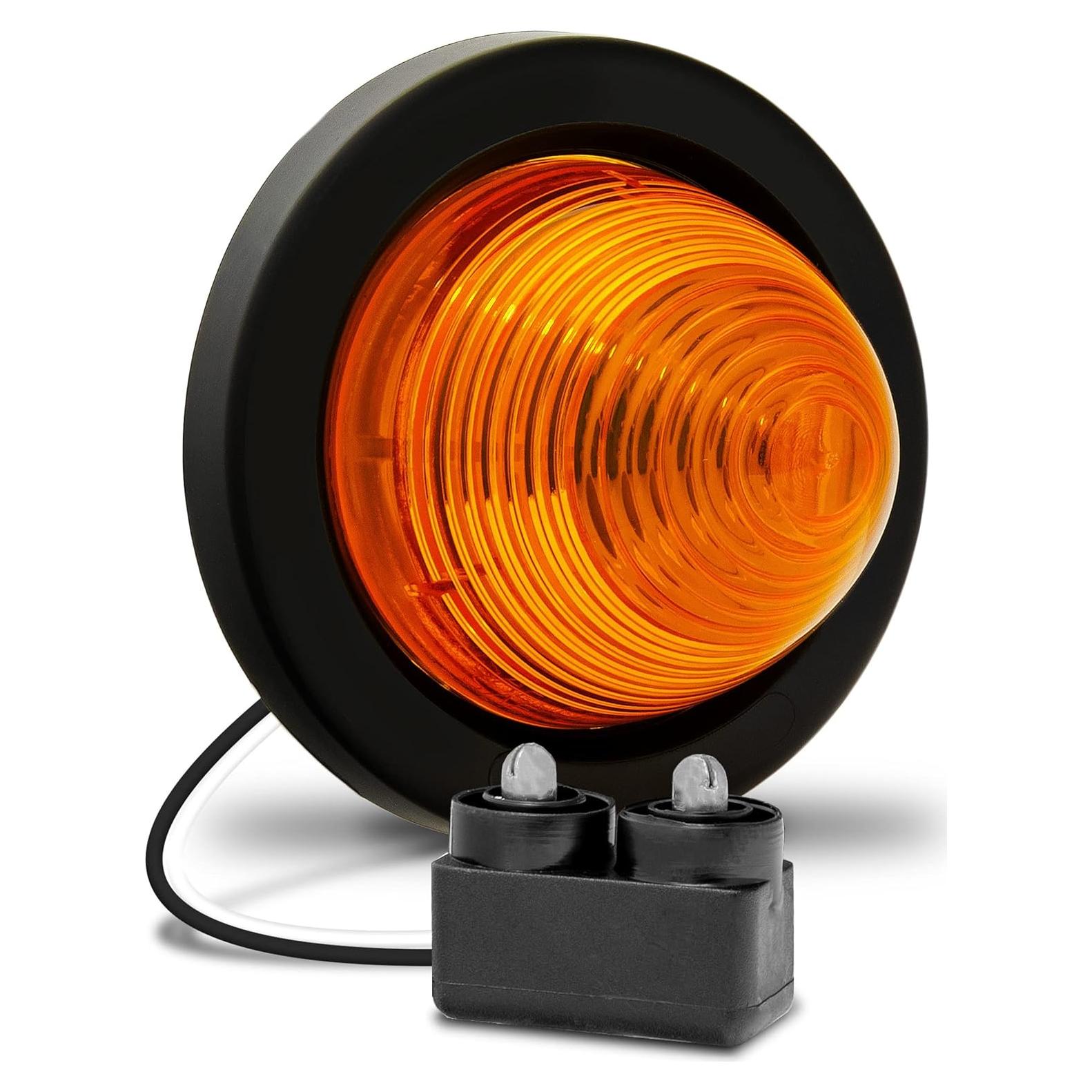 Luz Marcadora LED Redonda Ámbar 2" True Mods IP67