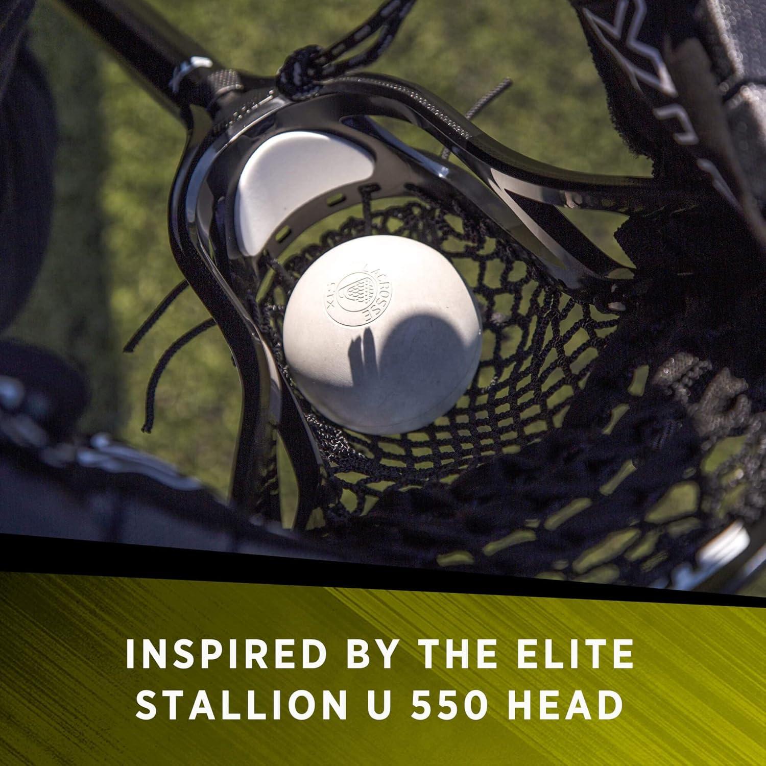 Bastón Completo Lacrosse STX Stallion 200 Niños Negro