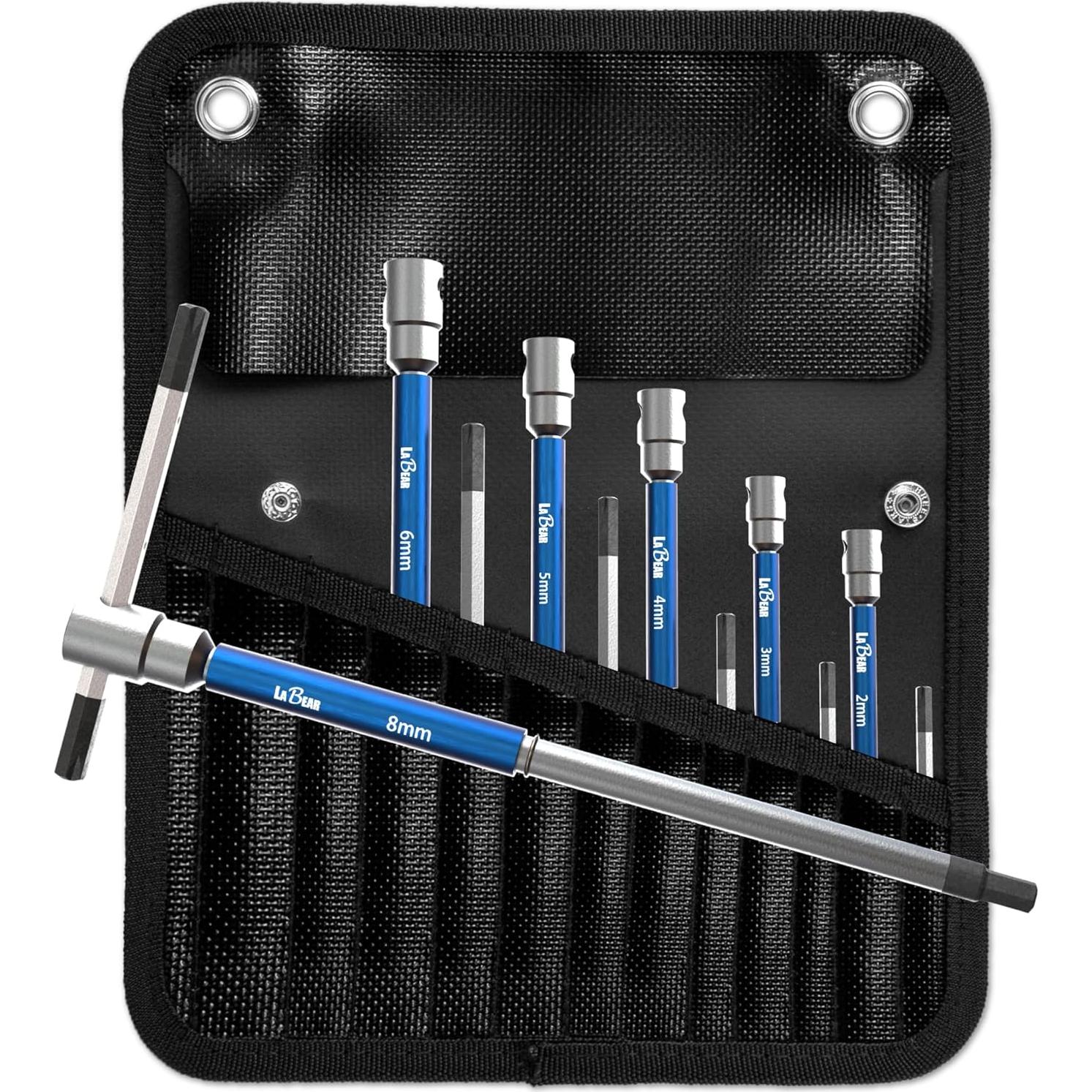 Juego de Llaves Allen T-Handle LABEAR 6 Piezas 2-8 mm