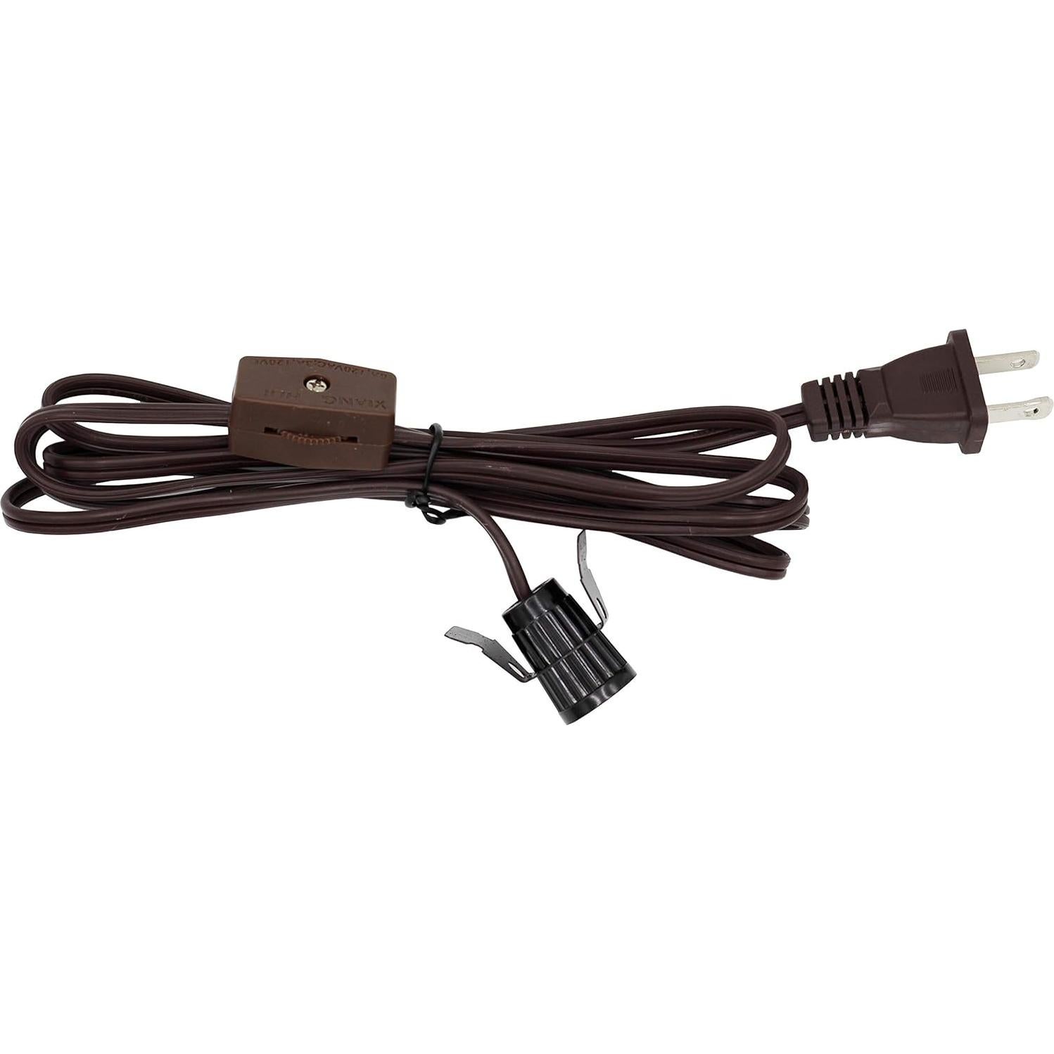 Cuerda de lámpara Clip-in Creative Hobbies 1.83m con bombilla 7W