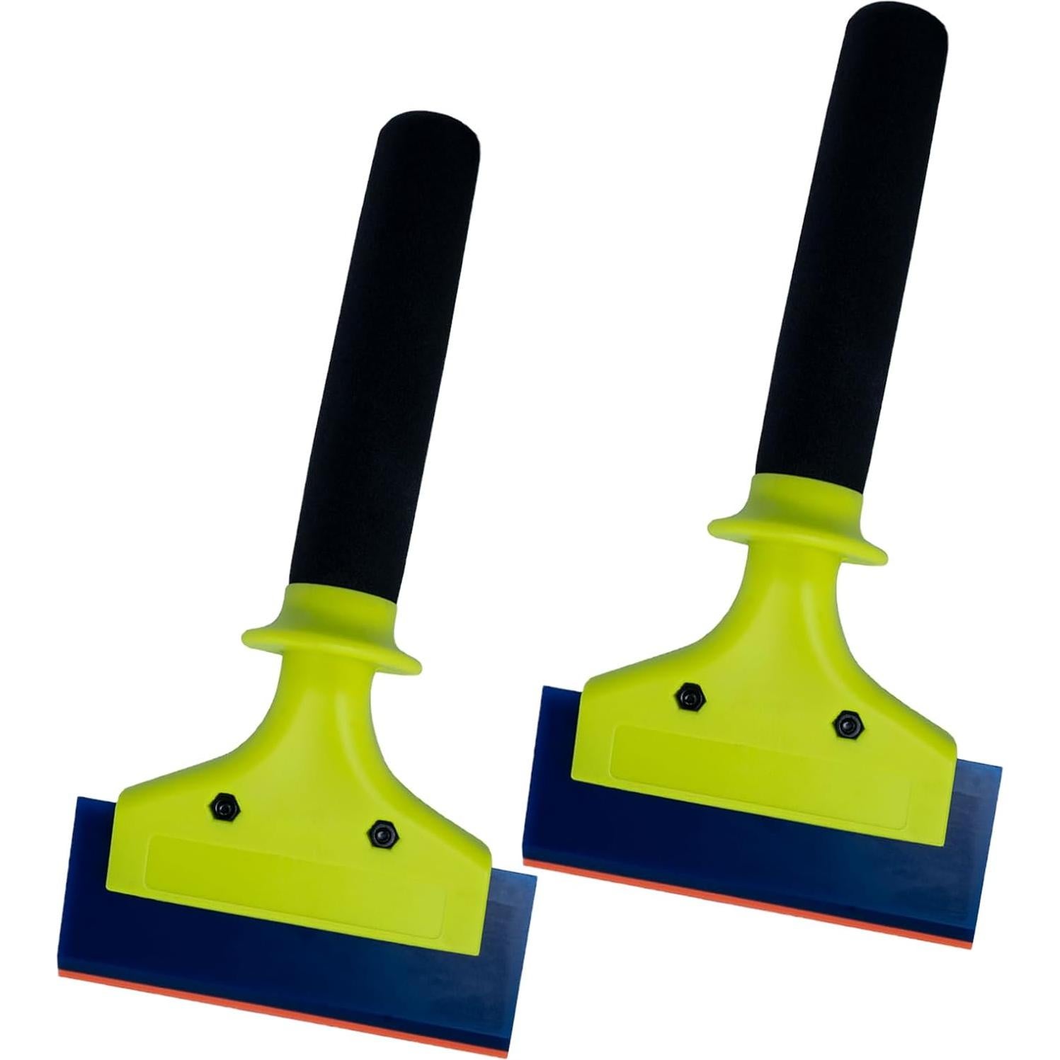 Raspador de Goma NEWISHTOOL 5" con Mango de Nylon - 2 Piezas