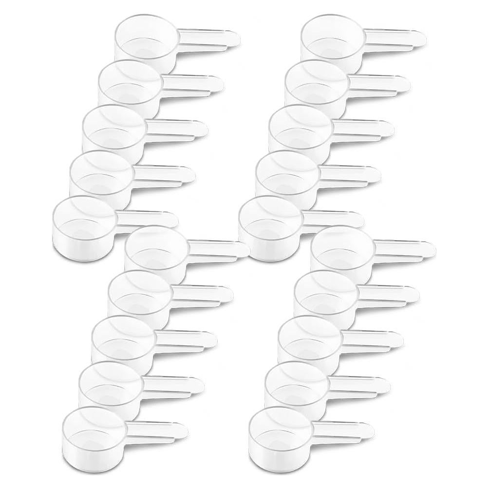 Juego de 20 cucharas medidoras 15 ML plástico transparente
