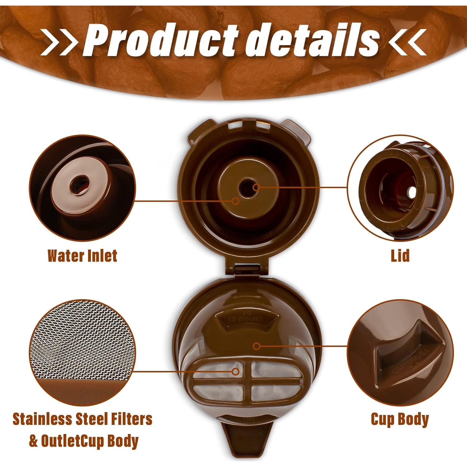 Filtro de café reutilizable Ophjerg para Hamilton Beach 1 porción