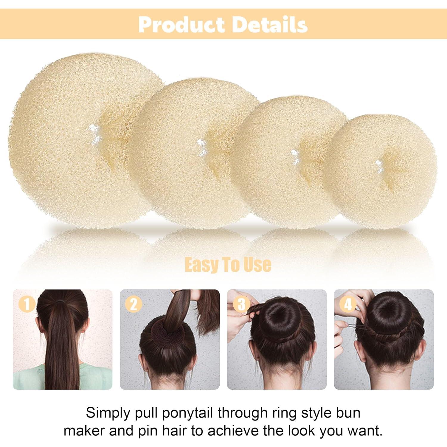 Conjunto Hacedores de Moño AEGYPIUS 4 Piezas Beige