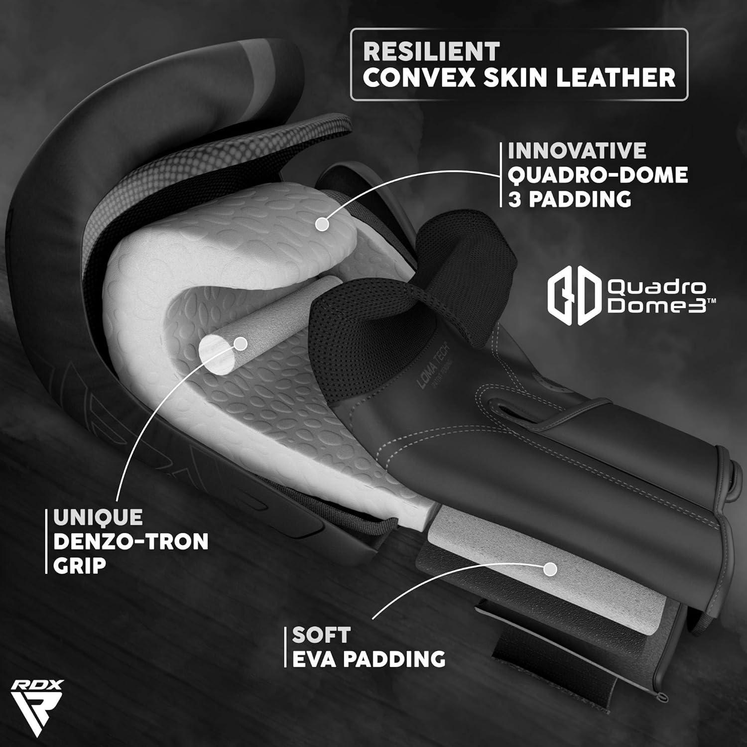 Guantes de Boxeo RDX KARA 8 Oz Cuero Maya para Sparring