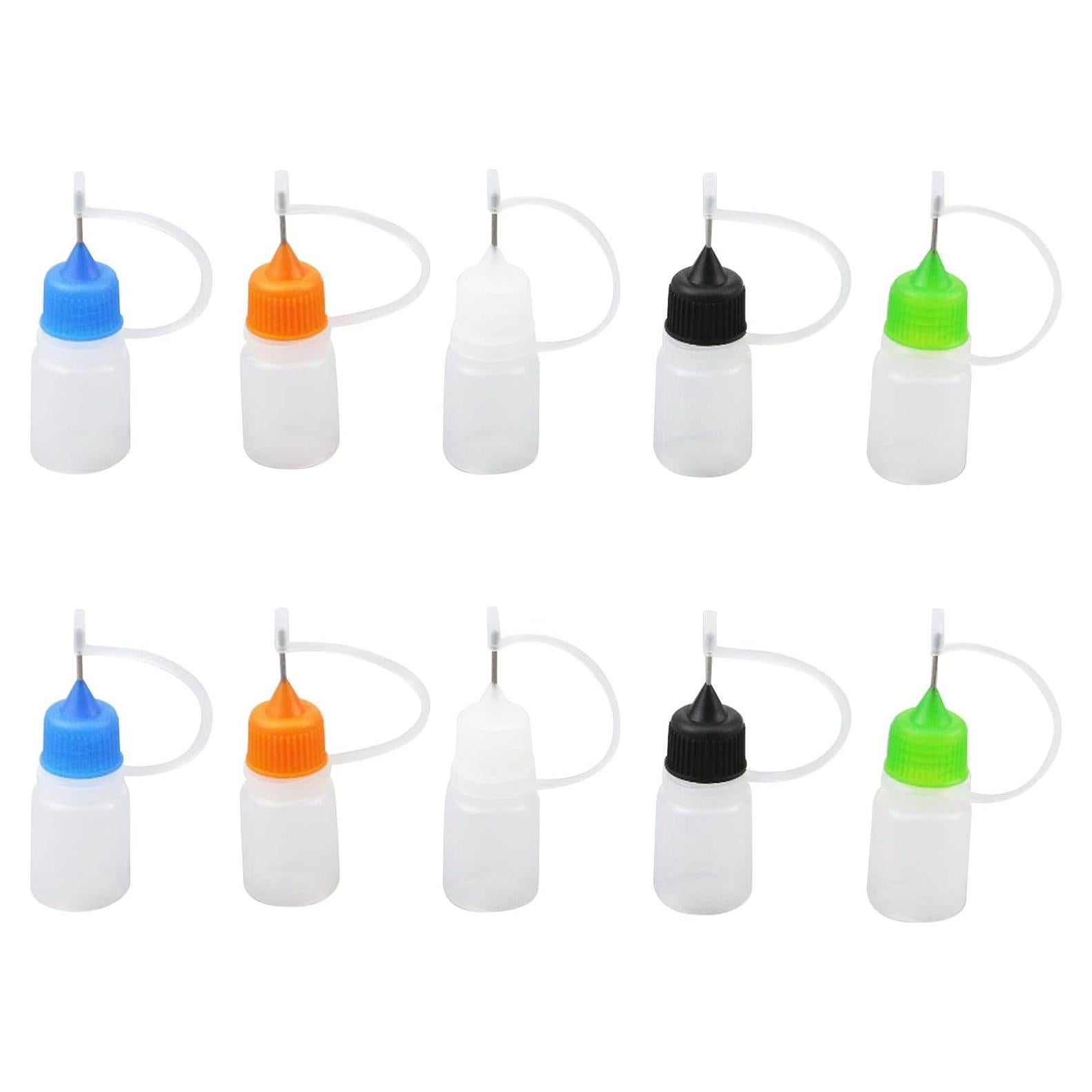 Botellas de Aplicador de Punta de Precisión T Tulead 5ml - 10PCS