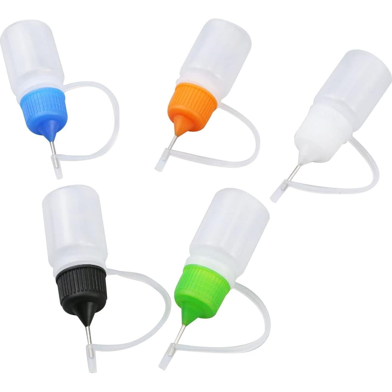 Botellas de Aplicador de Punta de Precisión T Tulead 5ml - 10PCS