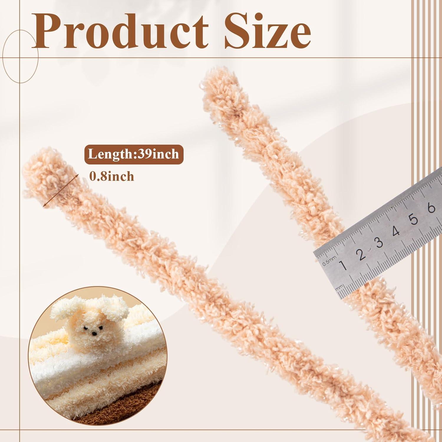 Limpiapipas de Chenille VitalCozy 10 Pcs 100 cm Manualidades