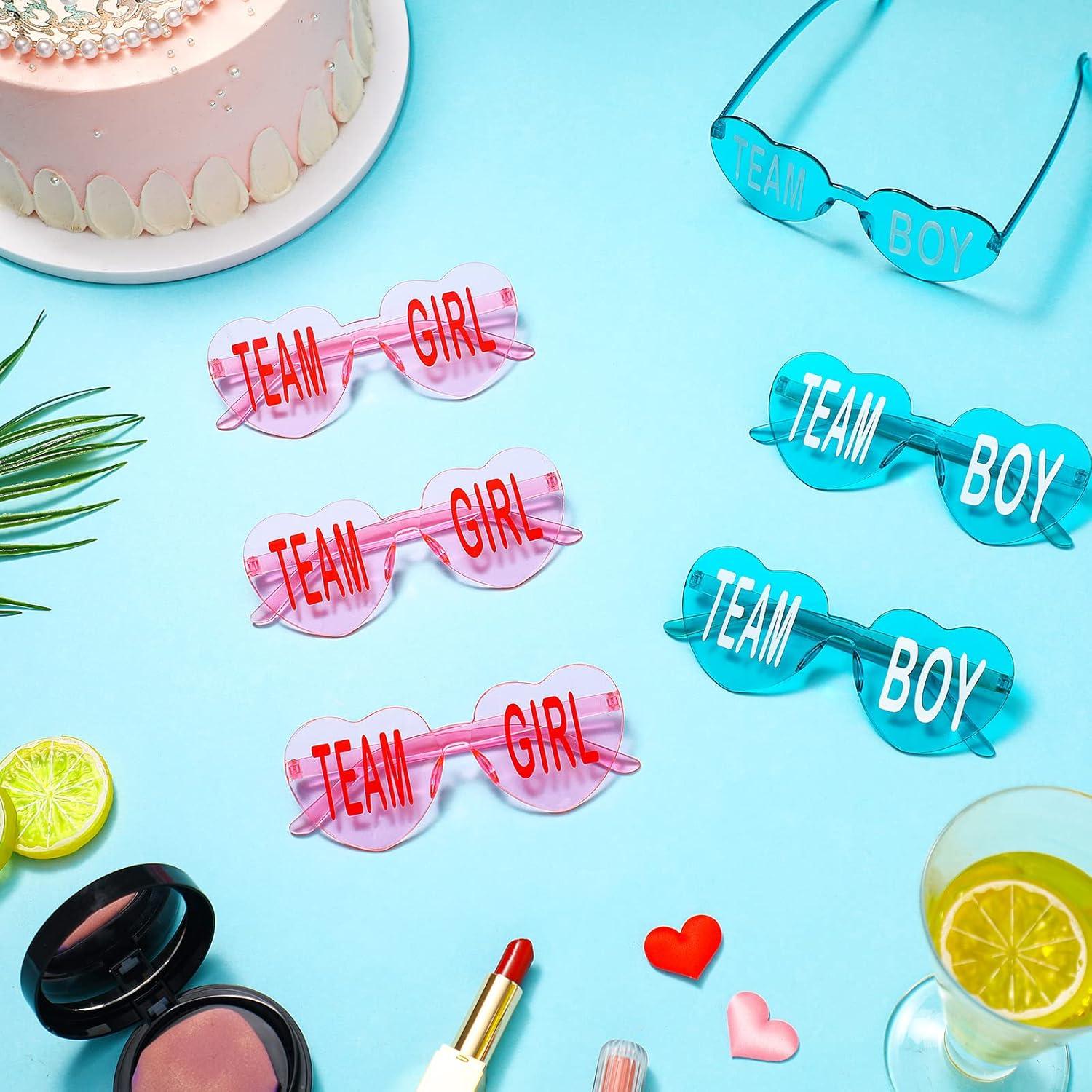 Gafas de Revelación de Género Konohan Corazón 8 Piezas