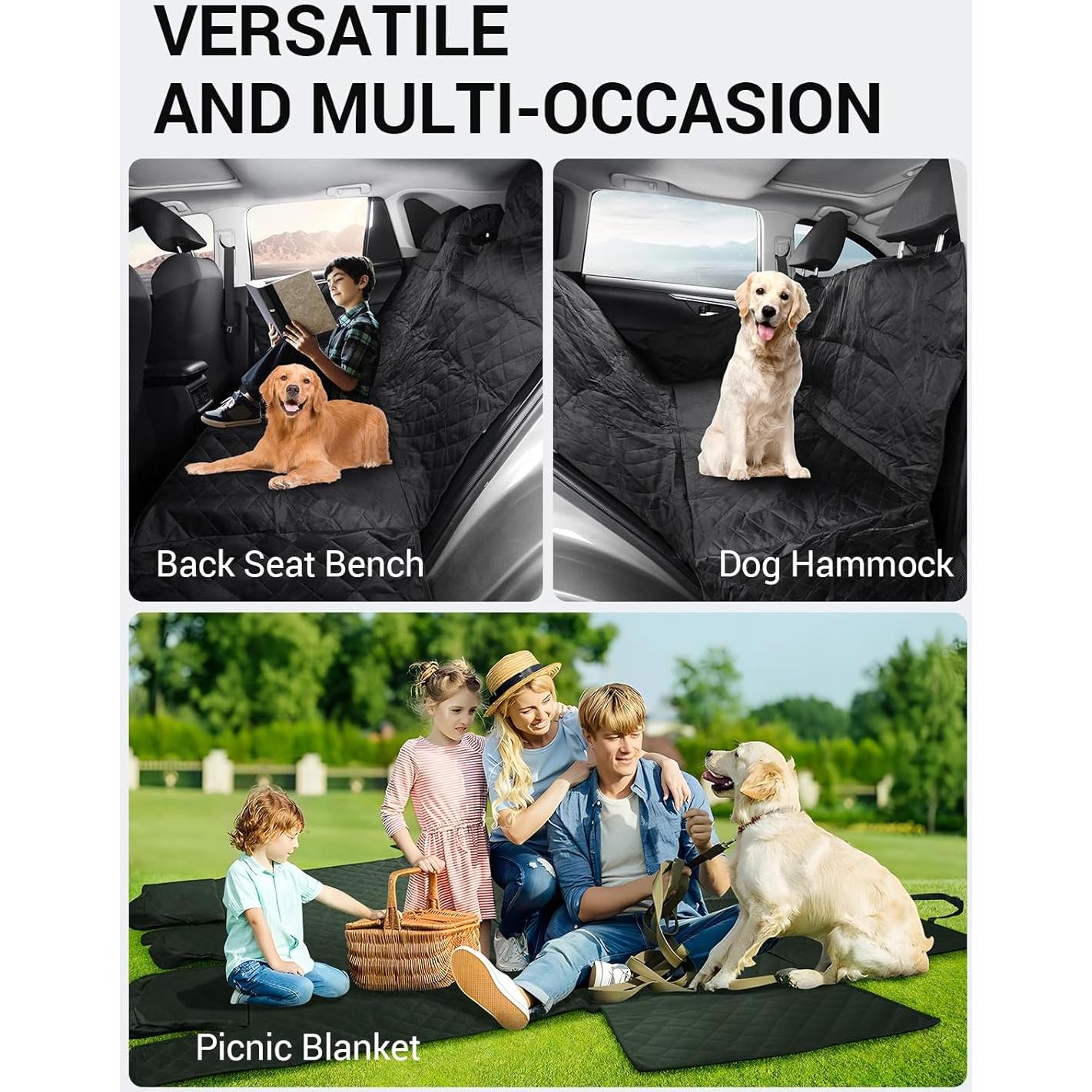 Funda de Asiento para Perros Proadsy Toyota Rav4 2019-2025 Impermeable