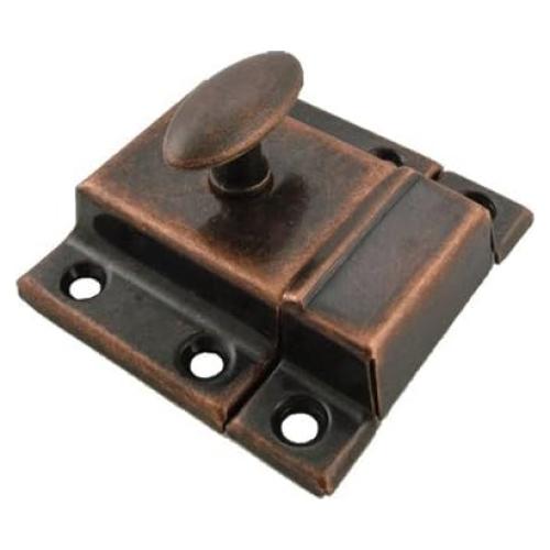 Cierre de puerta de gabinete Pinnacle Woodcraft Cobre Antiguo