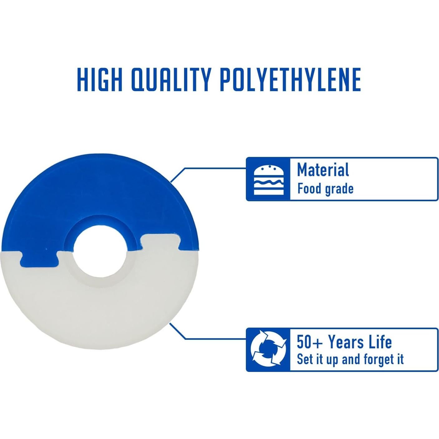 Sello de Respaldo para Grifo de Baño Welvzen 1/2" (12.7 mm) - Previene Filtraciones