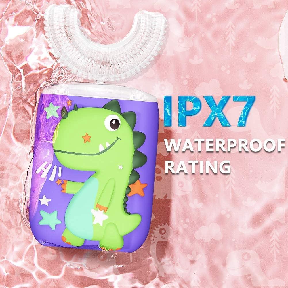 Cepillo de Dientes Eléctrico Infantil KRX KRT818 Verde 6 Modos