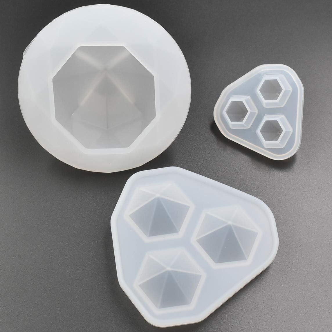 Kit de Moldes de Silicona para Diamantes QTTLLI - 3 Estilos