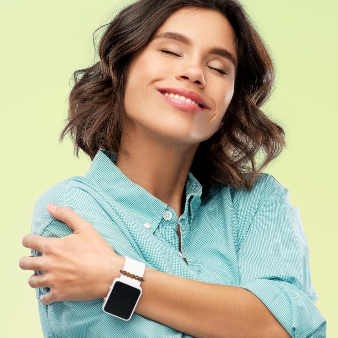 Banda de Reloj Inteligente Shungite Decorativa Unisex 38-49mm