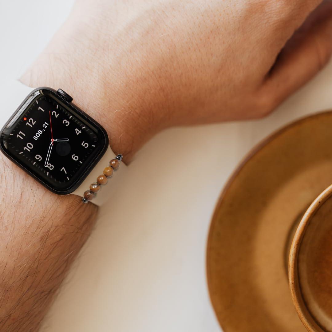 Banda de Reloj Inteligente Shungite Decorativa Unisex 38-49mm