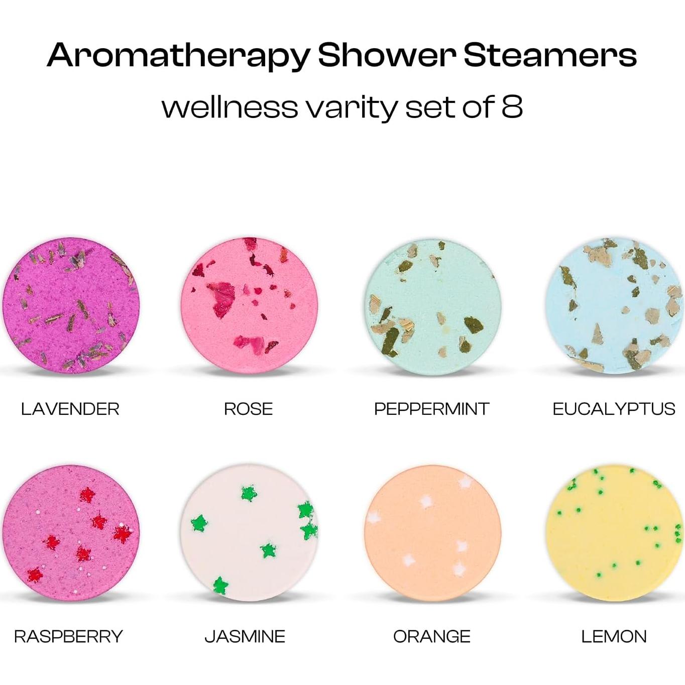Set de Bombas de Ducha Aromaterapia BoboSweeTree - 8 Piezas