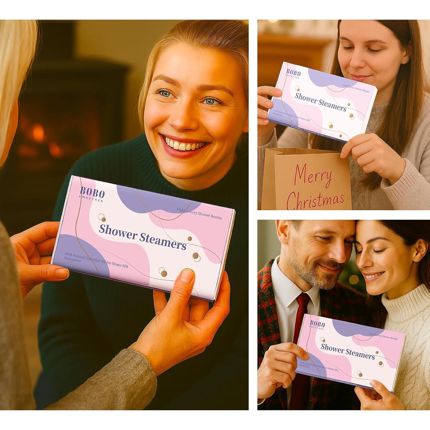 Set de Bombas de Ducha Aromaterapia BoboSweeTree - 8 Piezas