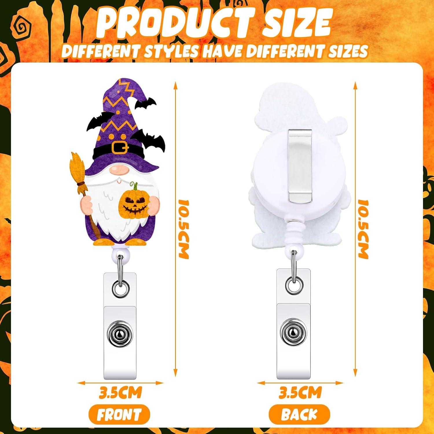 20 Insignias Retráctiles de Fieltro Teling para Vacaciones