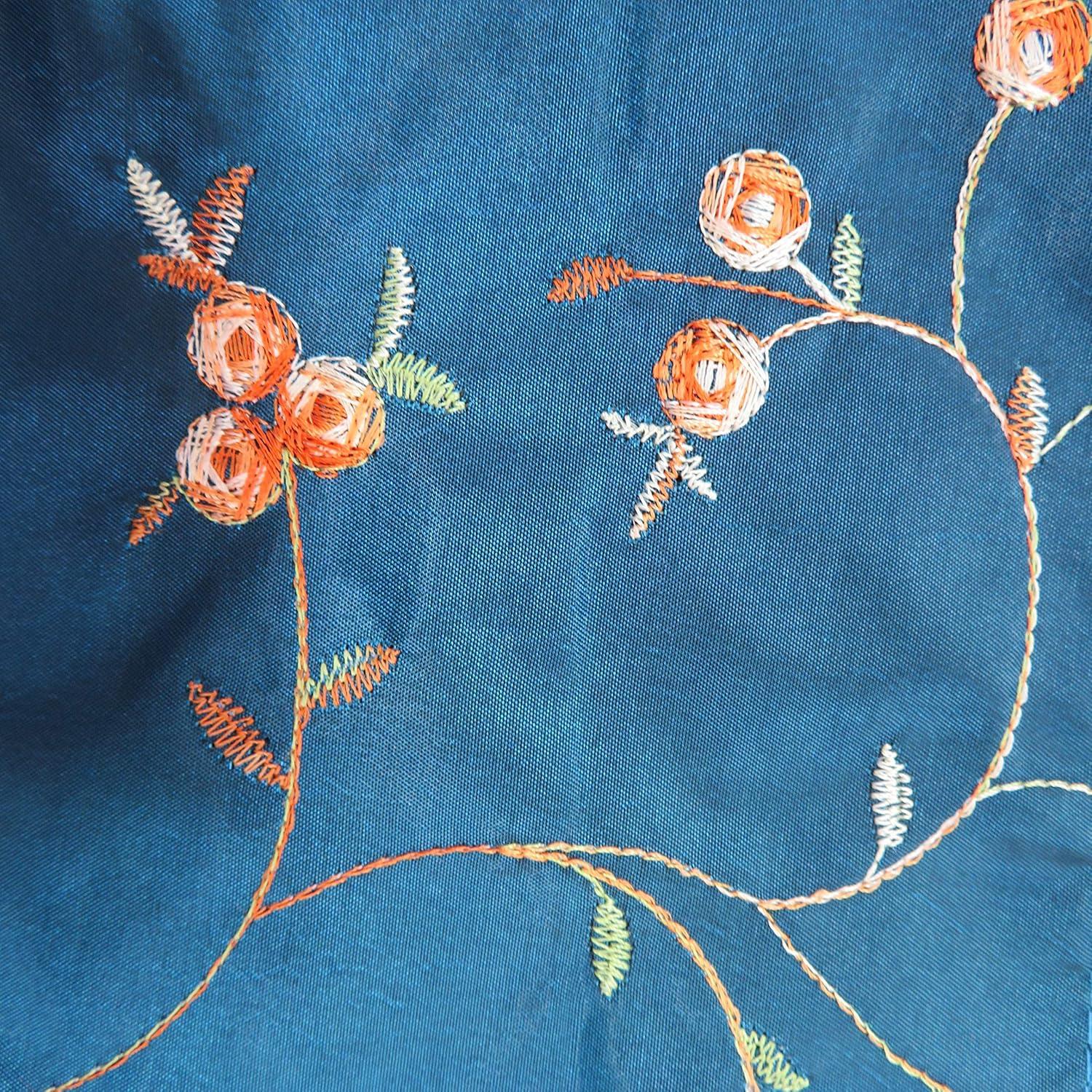 4 Bolsas de Viaje DODOGA con Diseño de Flor Bordada en Seda