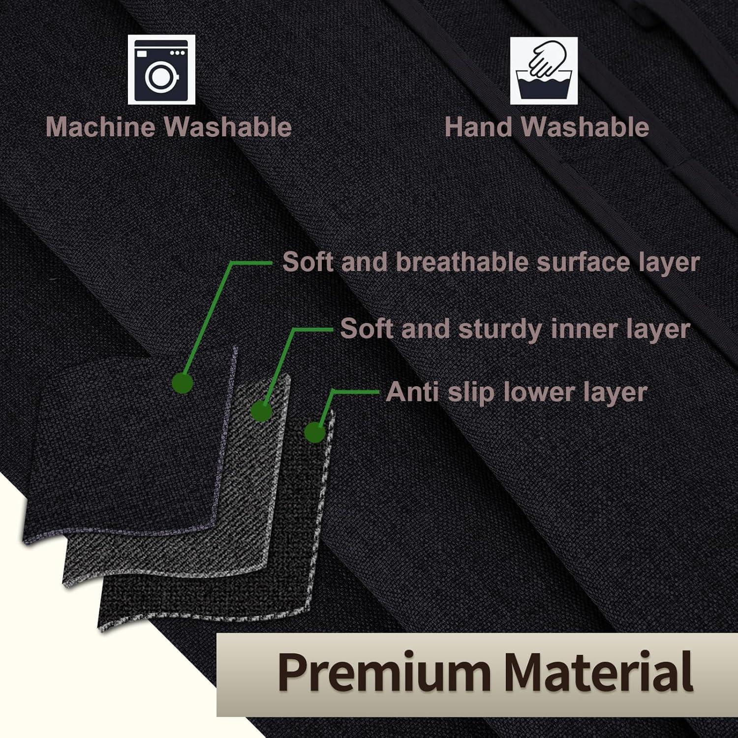 Soporte Organizador de Control Remoto Teniux para Sillón Negro