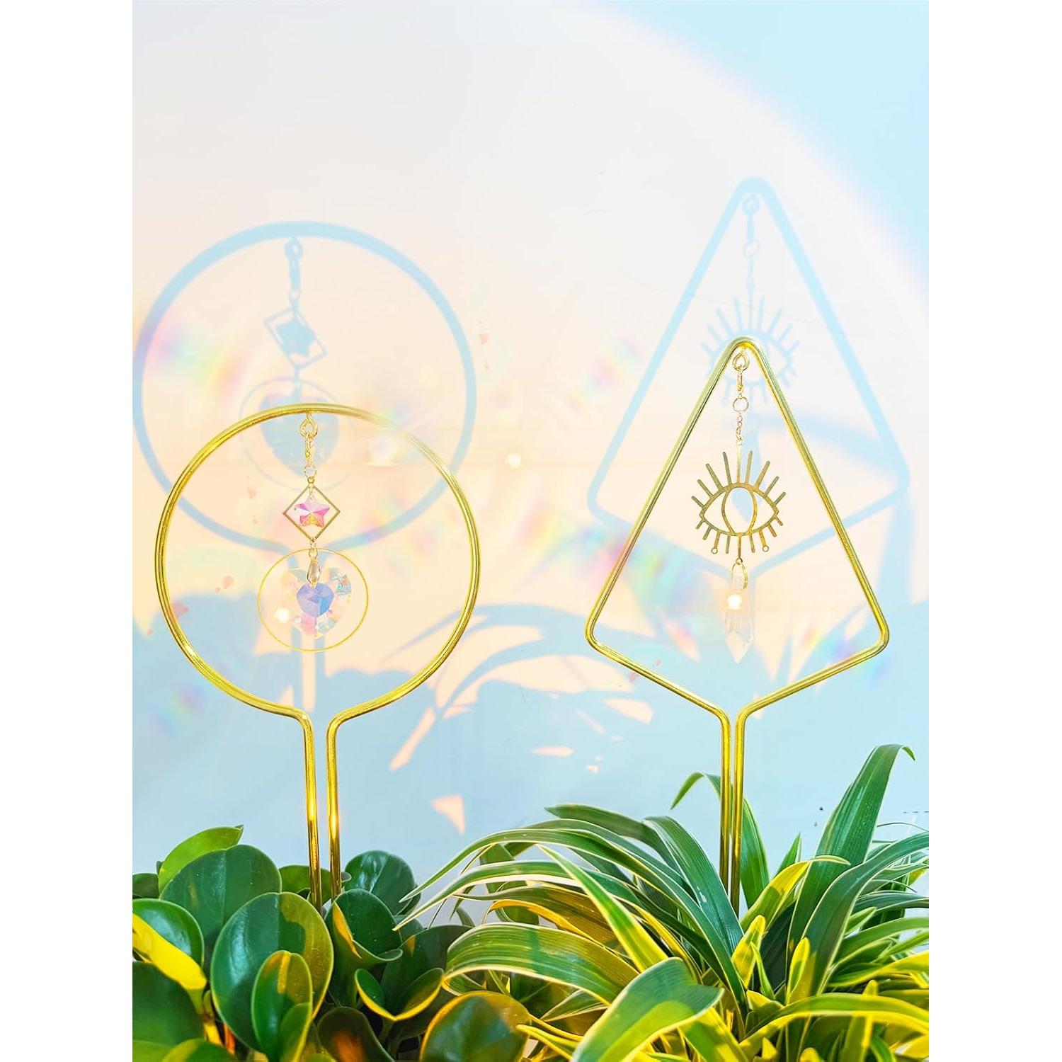 Trellis dorado Xeeol para plantas de interior 35.88cm