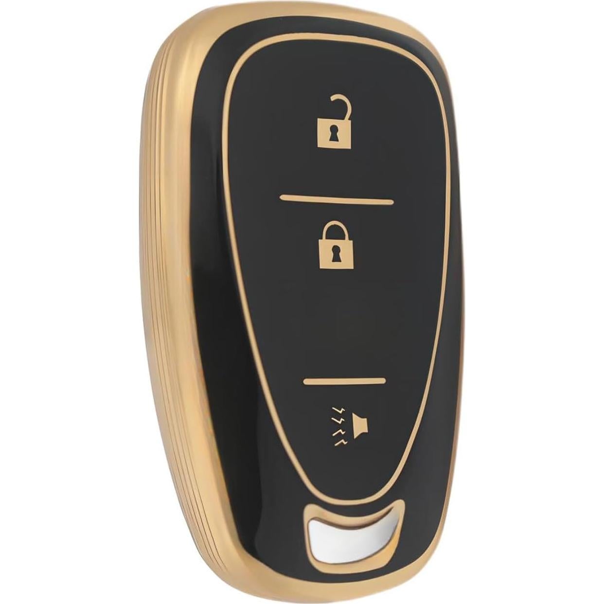 Cubierta de llavero HEYEZQTY 3 botones para Chevy 2016-2022