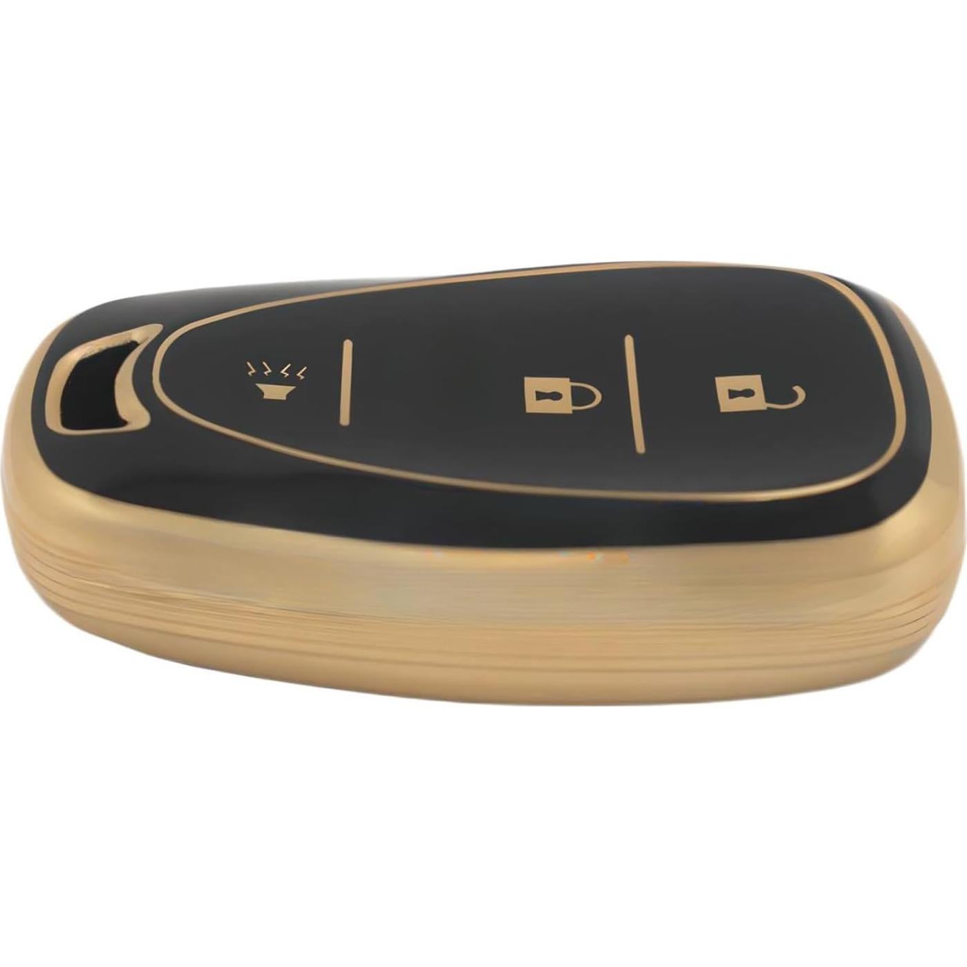 Cubierta de llavero HEYEZQTY 3 botones para Chevy 2016-2022