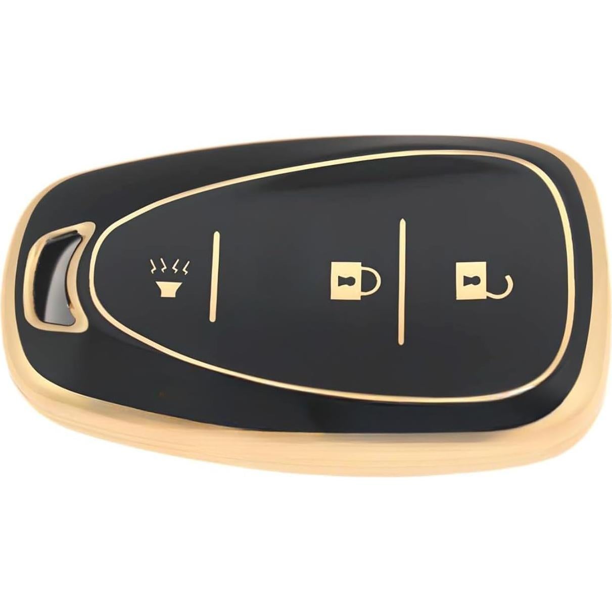 Cubierta de llavero HEYEZQTY 3 botones para Chevy 2016-2022
