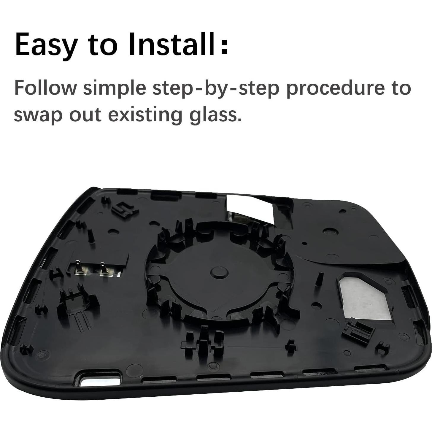 Espejo Convexo Calentado Izquierdo Yeparie para Ram 1500 2019-2021