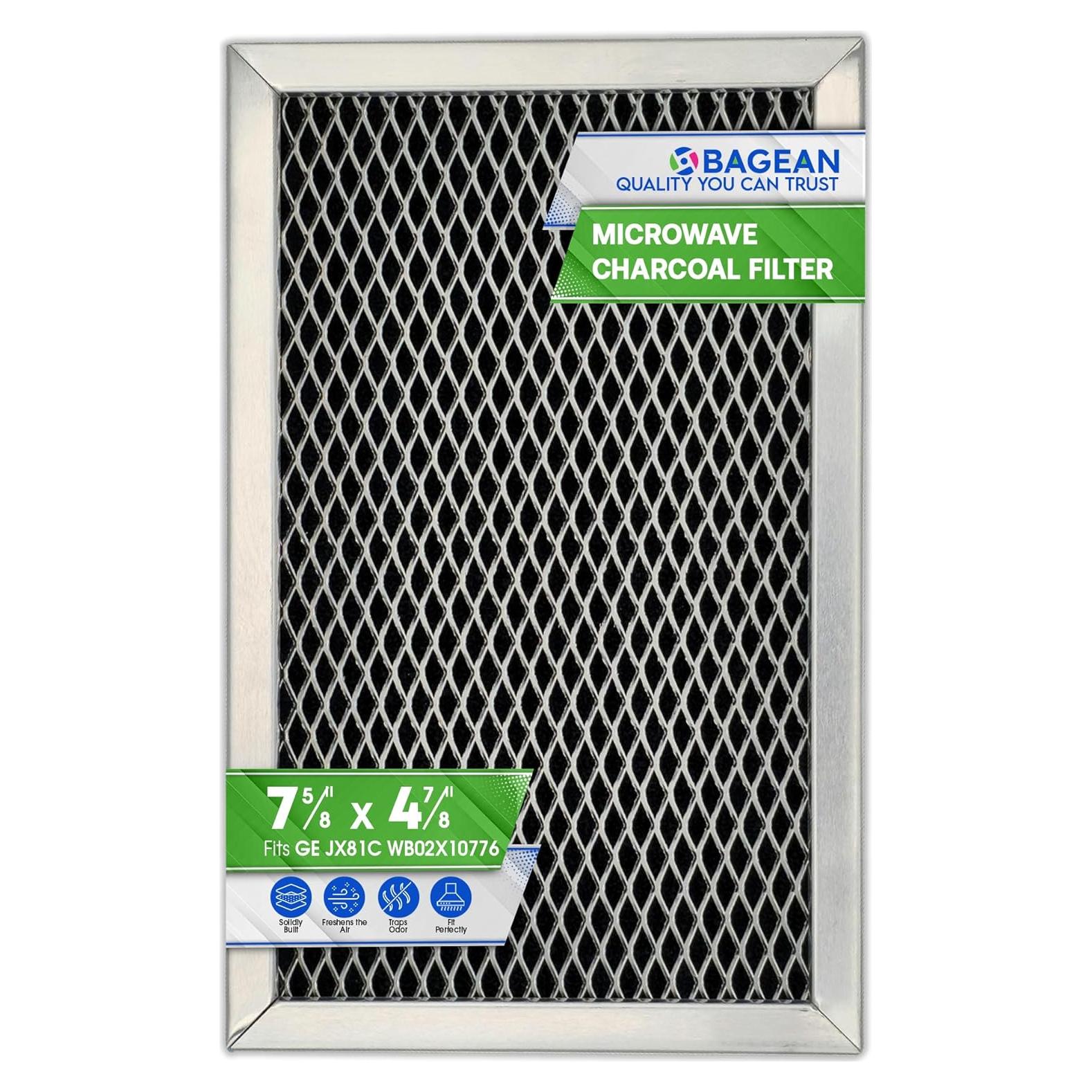 Filtro de Carbón GE JX81C 19.5x12.4 cm para Microondas