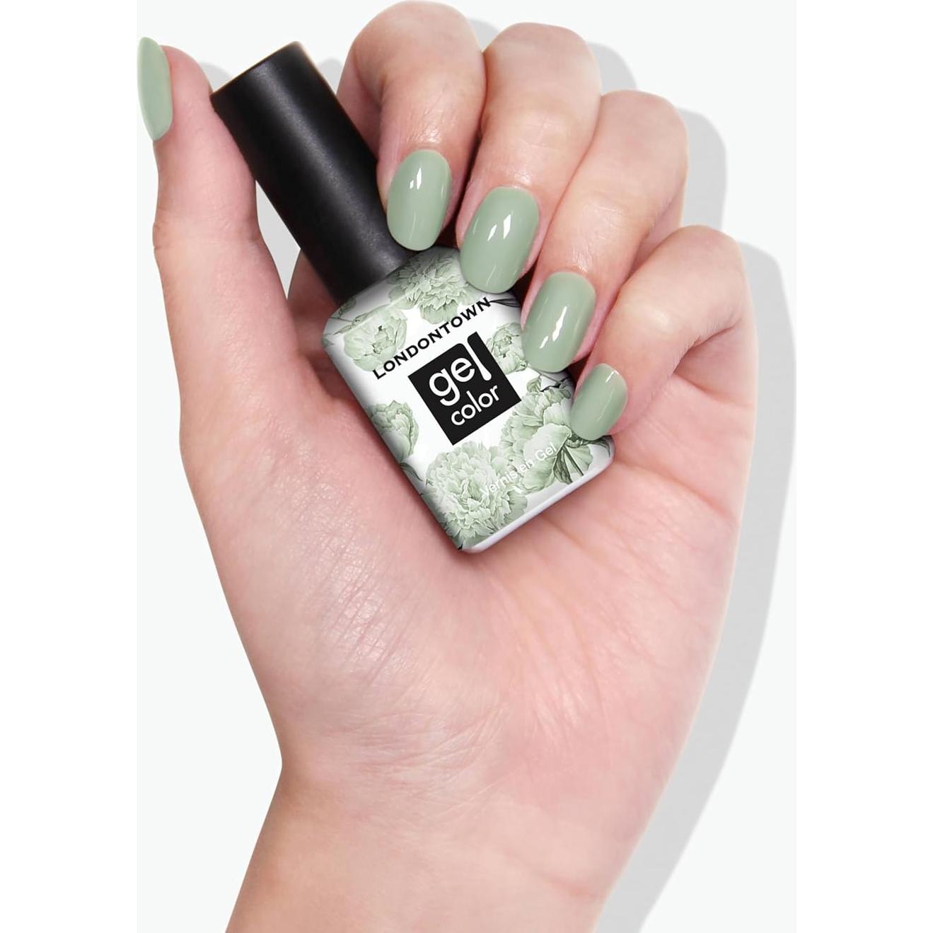 Esmalte de Uñas en Gel LONDONTOWN Verde Brillante 12ml