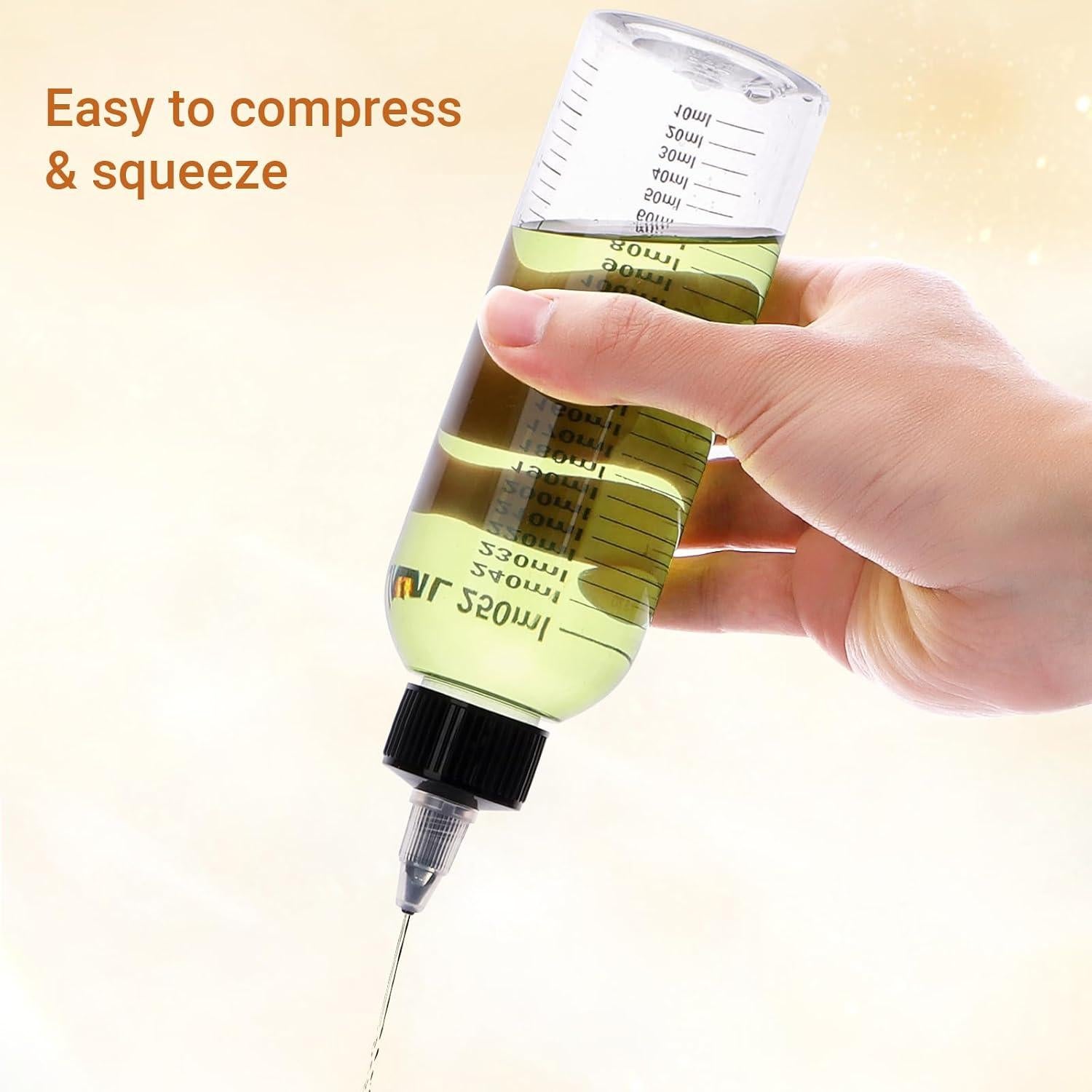 Botellas Aplicadoras Segbeauty 250ml con Tapa Giratoria - 4 Pcs