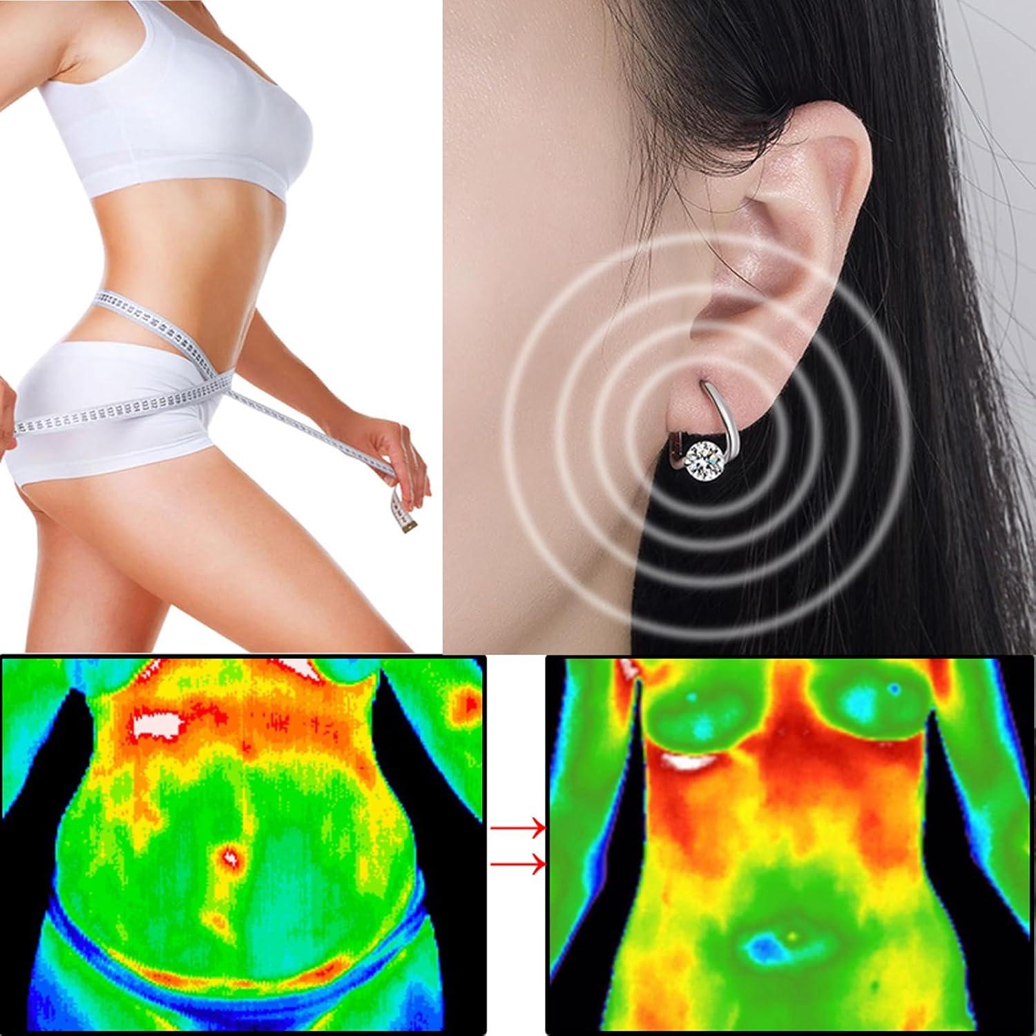 Pendientes de Drenaje Linfático Aouaos para Mujeres - 2 Pares